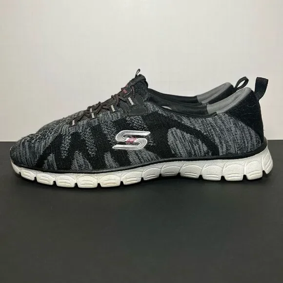 Womens SKECHERS EZ Flex 3.0 Take The Lead Black Running Shoes / Size 8.5 - Picture 4 of 9